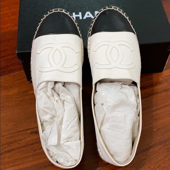 CHANEL Shoes - CHANEL Lambskin Espadrilles. 100% Authentic!